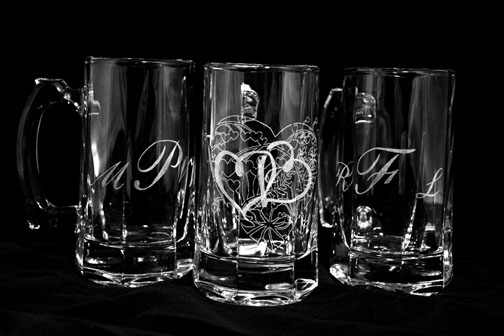 Wedding Glasses & Mugs